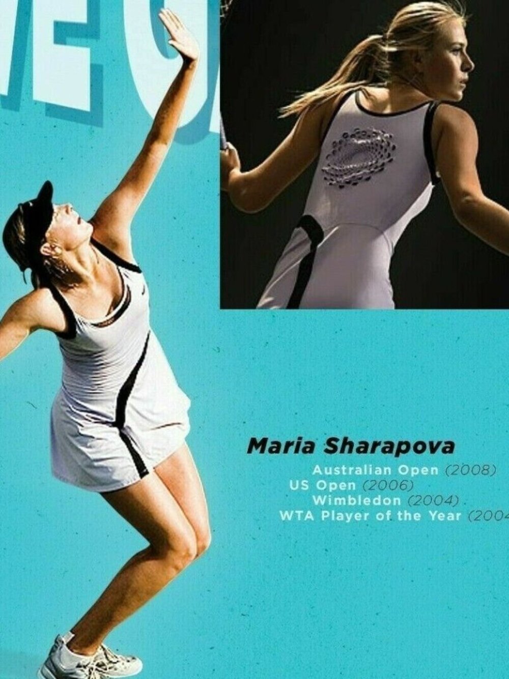 Nwt Nike Maria Sharapova Tennis Dress w/ Bra S Small - PRICE FIRM!! - Picture 6 of 16